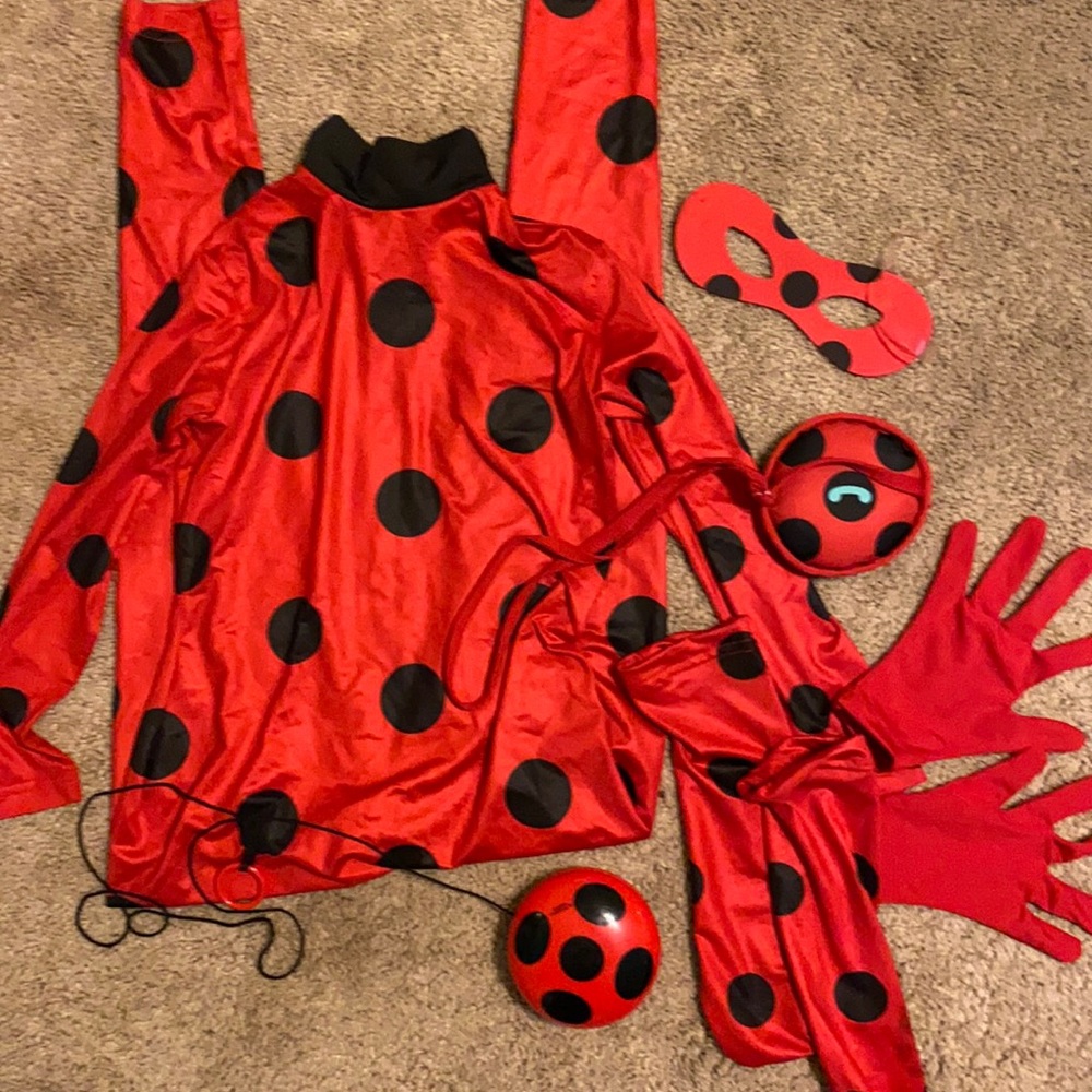 Girls ladybug miraculous Halloween  small